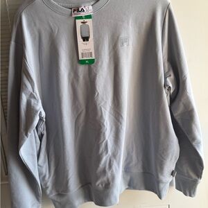 Fila Woman’s Light Gray Crewneck Sweater